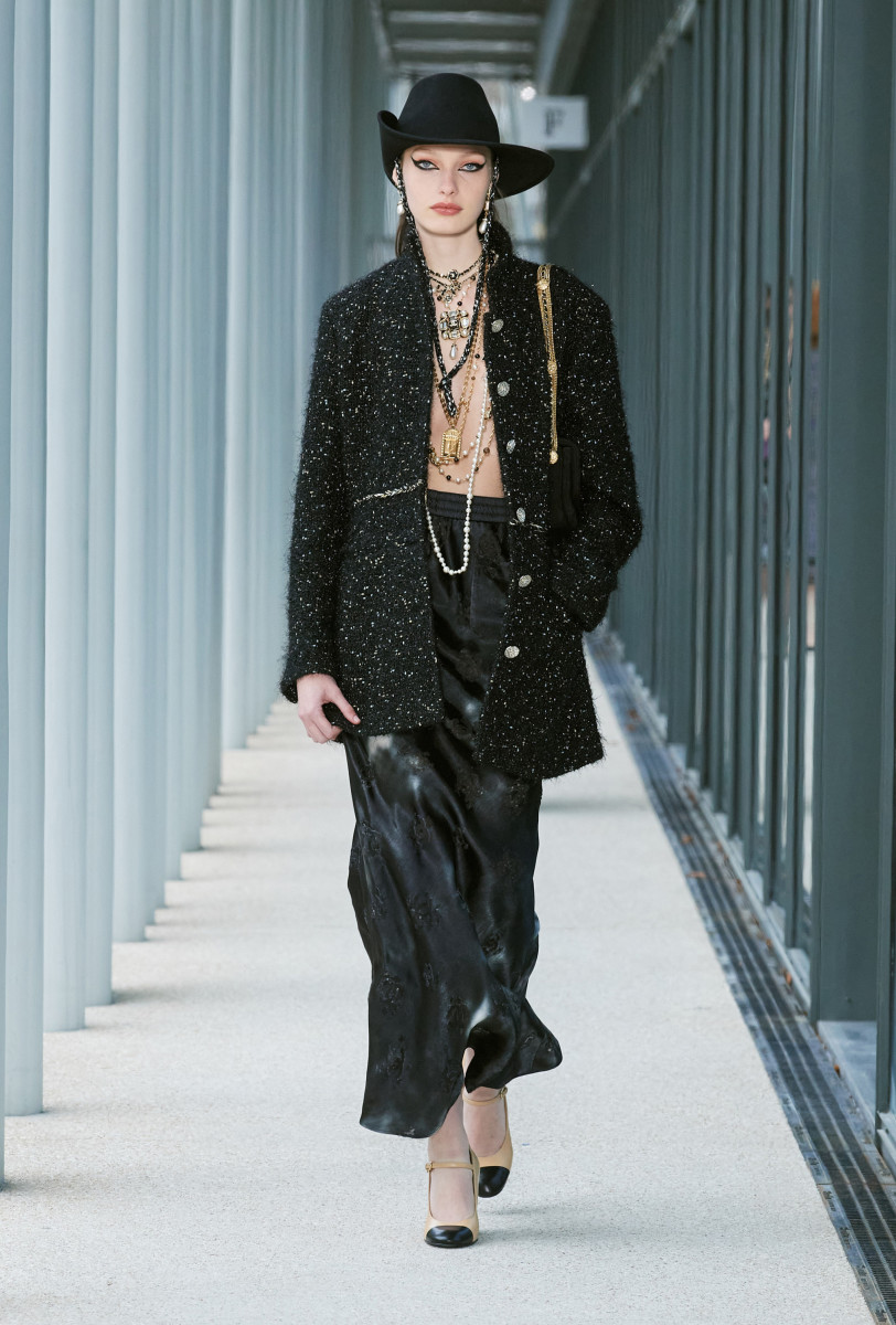 Virginie Viard Ties One on for Chanel Métiers d'Art 2022