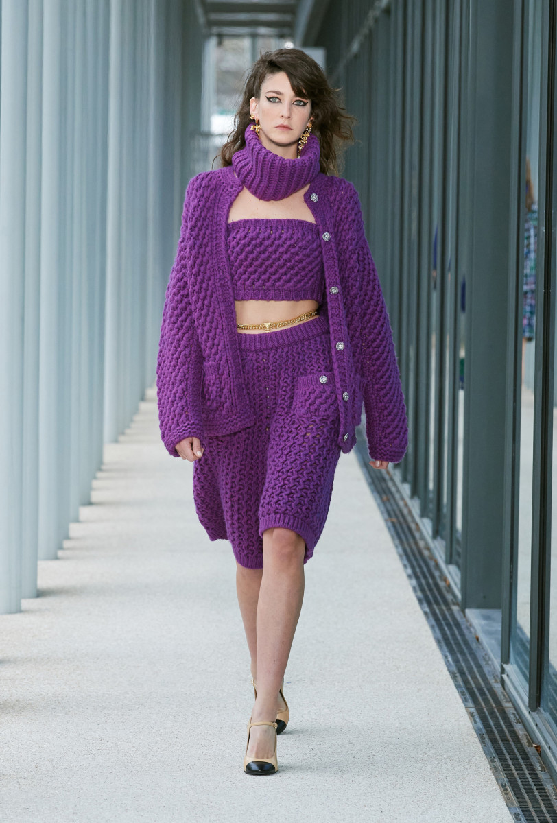 Virginie Viard Ties One on for Chanel Métiers d'Art 2022