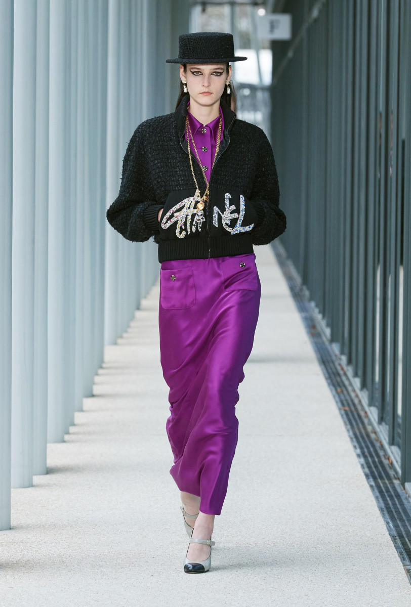 Virginie Viard Ties One on for Chanel Métiers d'Art 2022