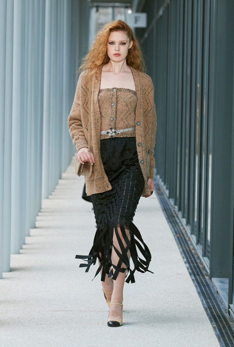 Virginie Viard Ties One on for Chanel Métiers d'Art 2022