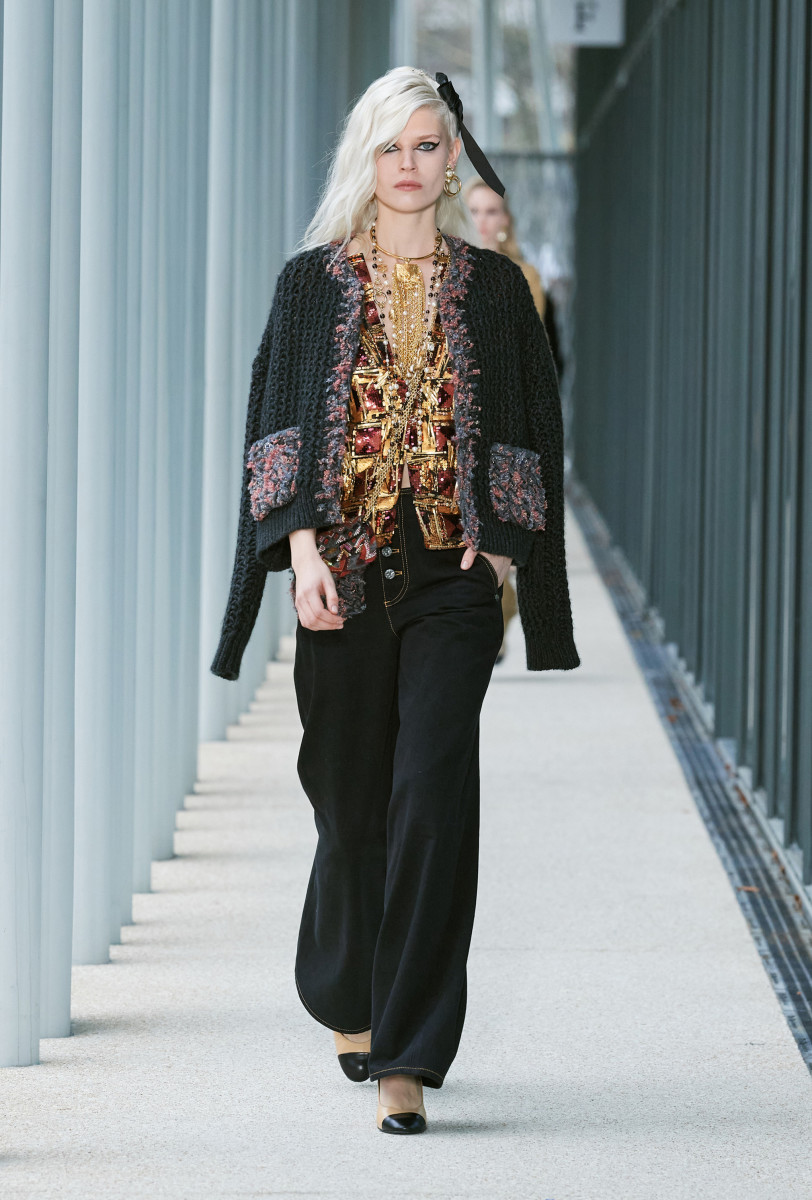 Virginie Viard Ties One on for Chanel Métiers d'Art 2022