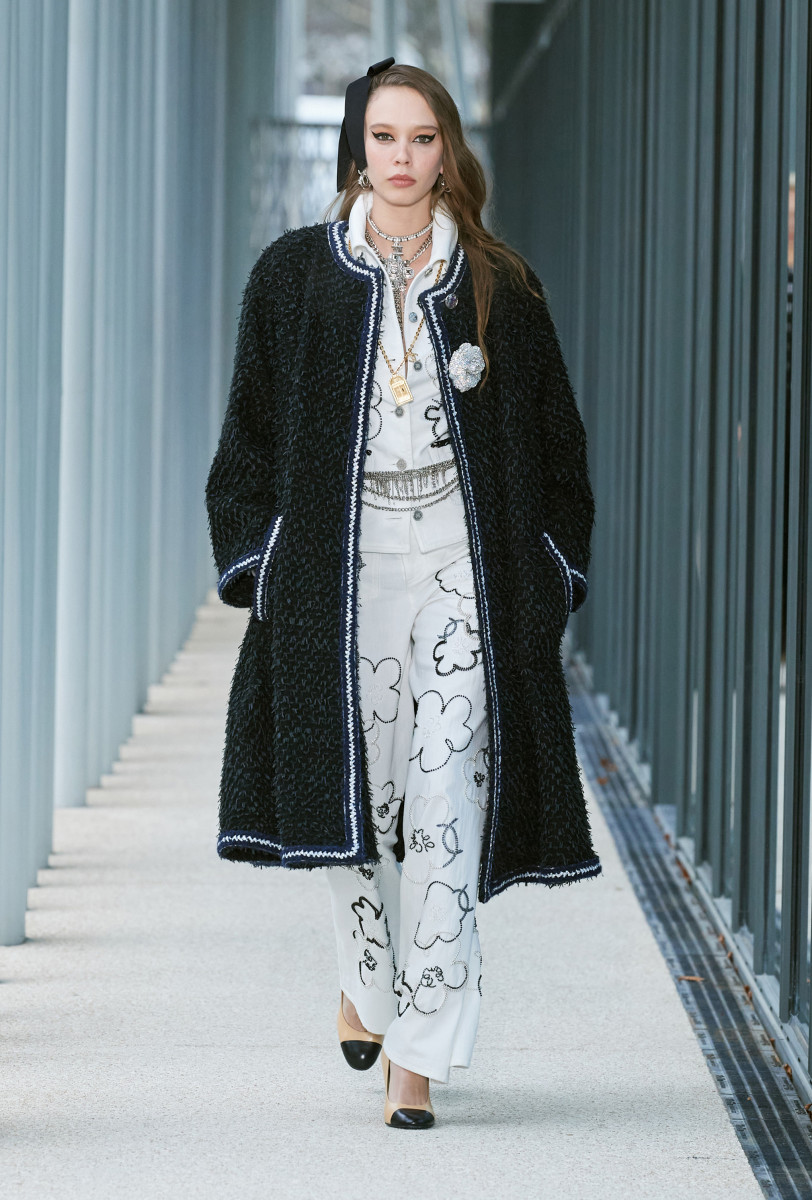 Virginie Viard Ties One on for Chanel Métiers d'Art 2022