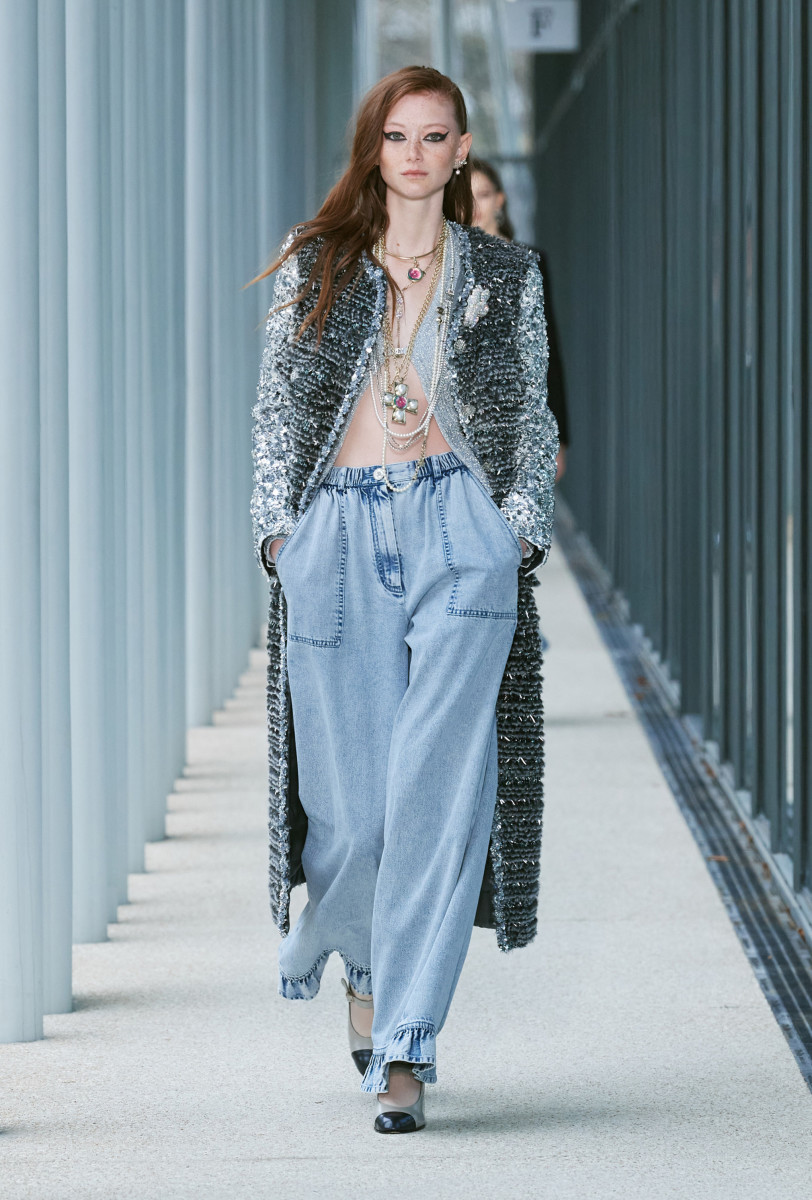 Virginie Viard Ties One on for Chanel Métiers d'Art 2022
