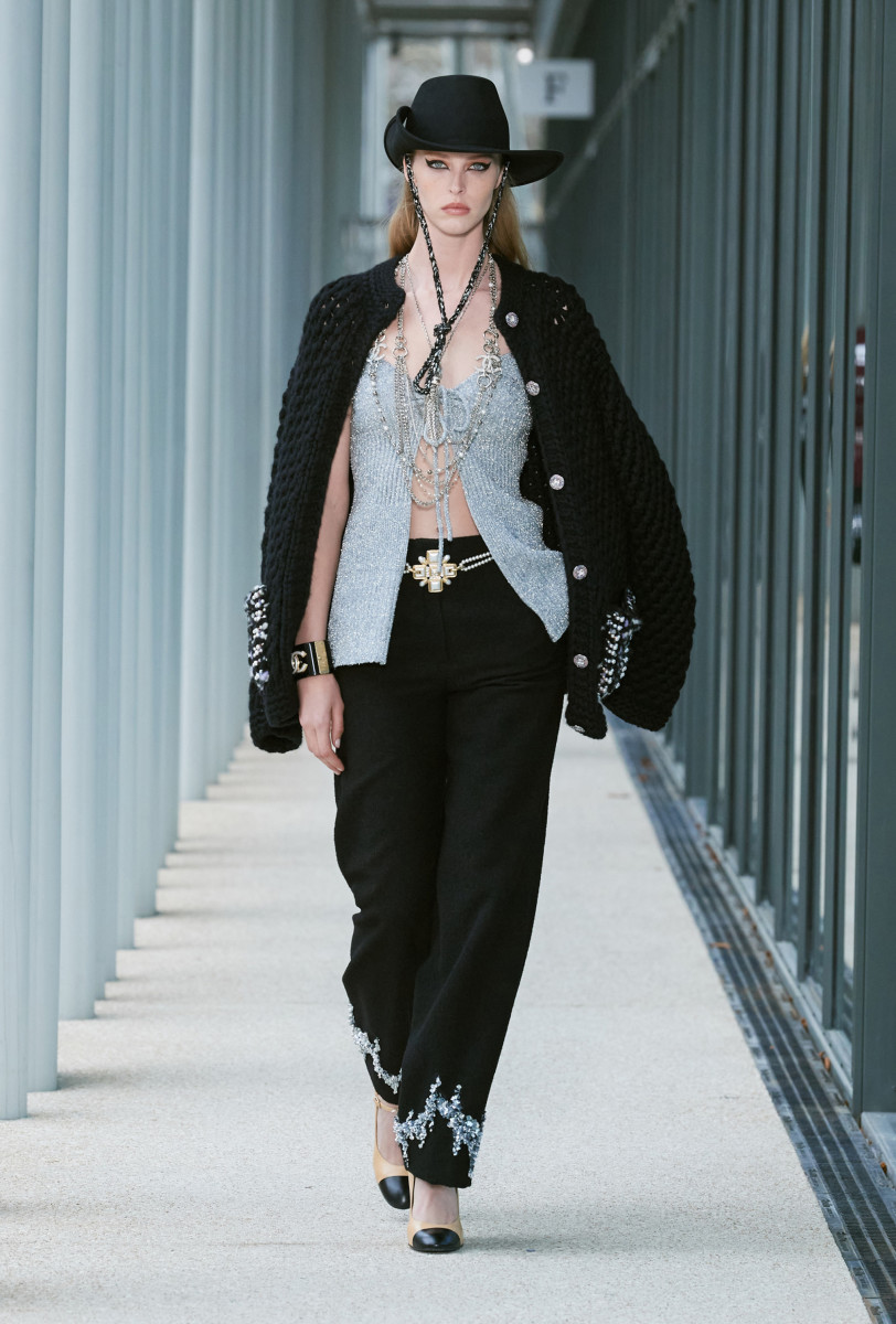 Virginie Viard Ties One on for Chanel Métiers d'Art 2022