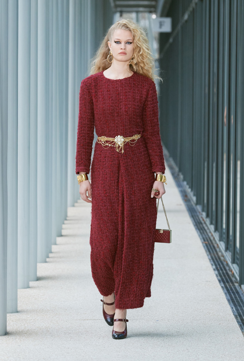 Virginie Viard Ties One on for Chanel Métiers d'Art 2022