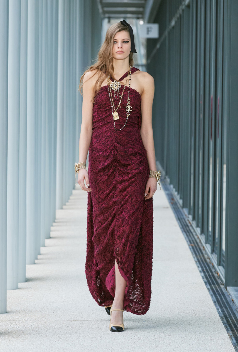 Virginie Viard Ties One on for Chanel Métiers d'Art 2022
