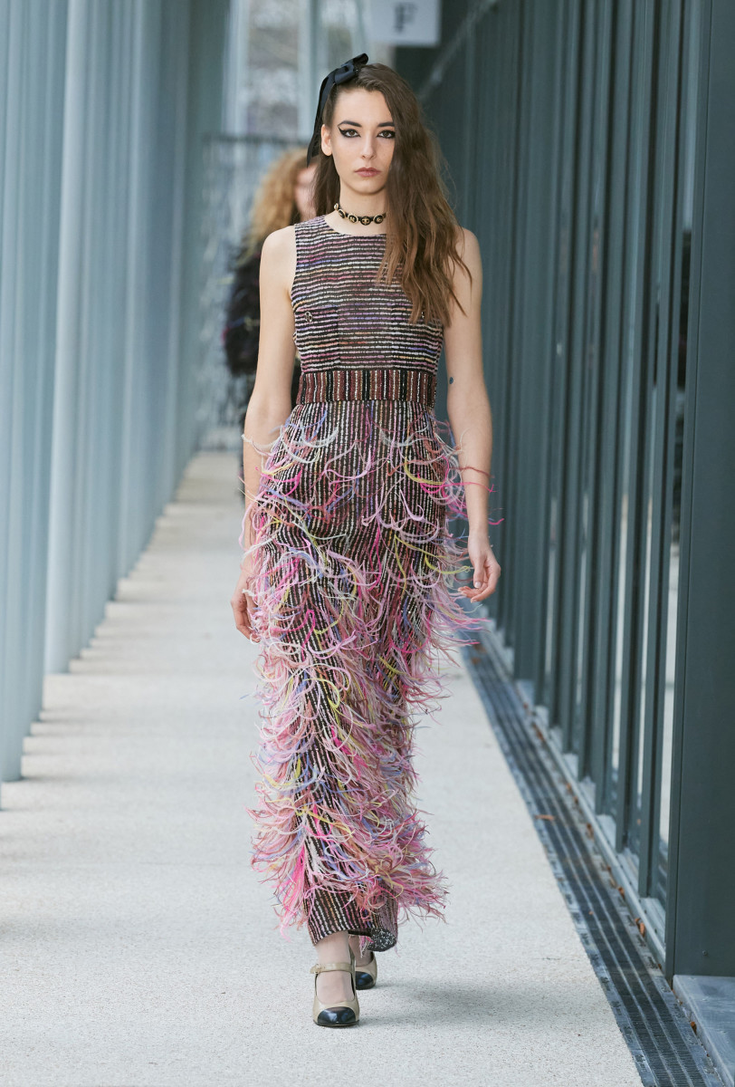 Virginie Viard Ties One on for Chanel Métiers d'Art 2022