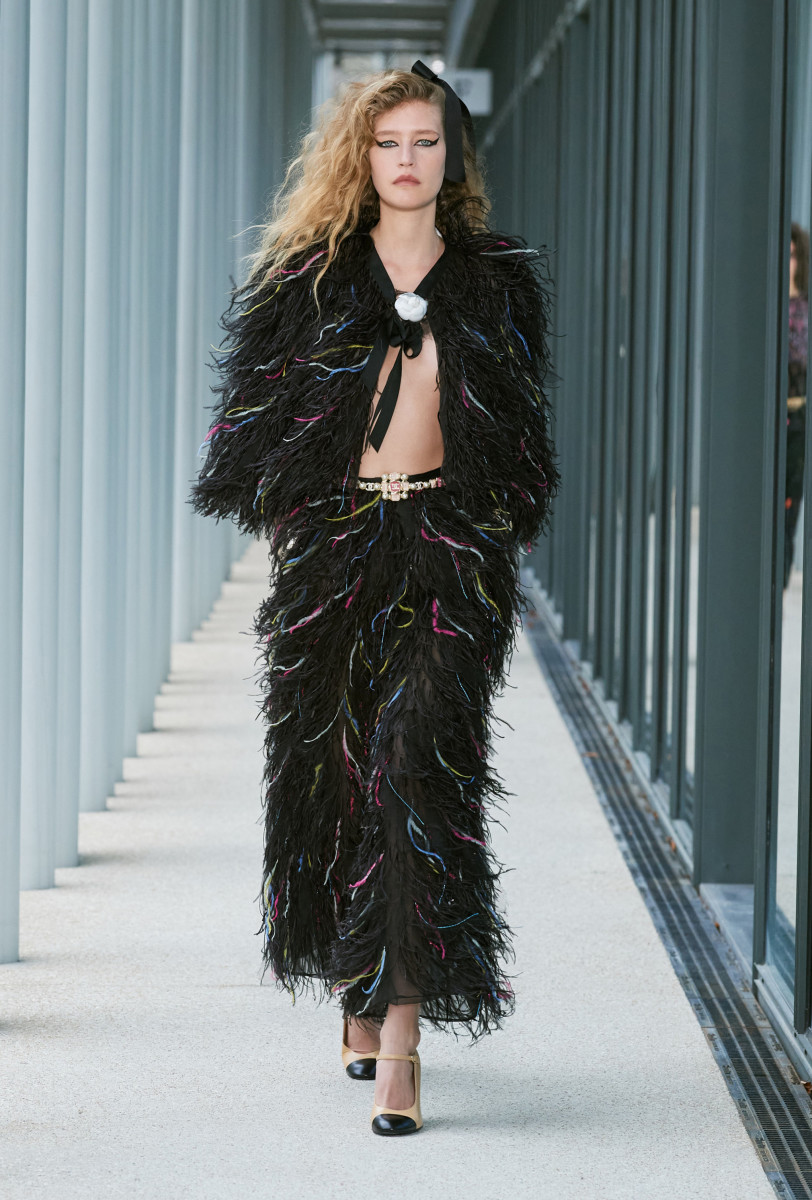 Virginie Viard Ties One on for Chanel Métiers d'Art 2022