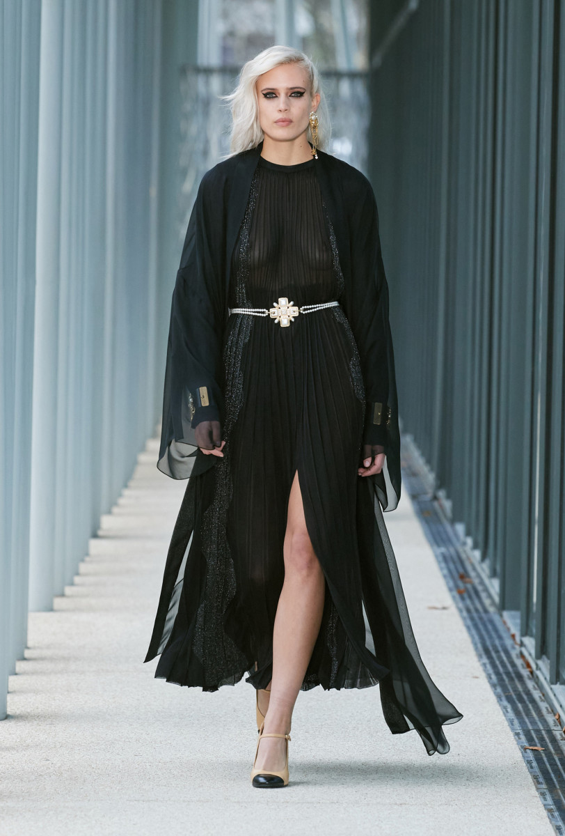 Virginie Viard Ties One on for Chanel Métiers d'Art 2022