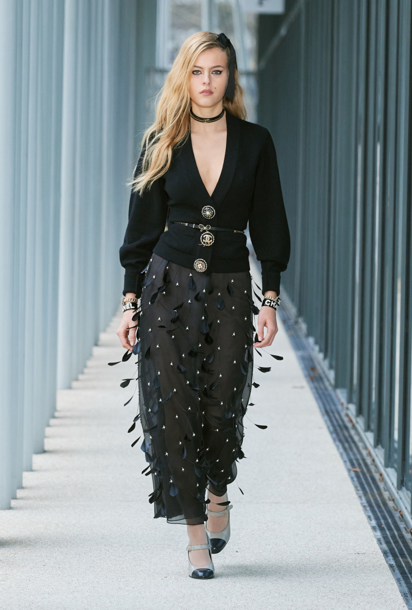 Virginie Viard Ties One on for Chanel Métiers d'Art 2022