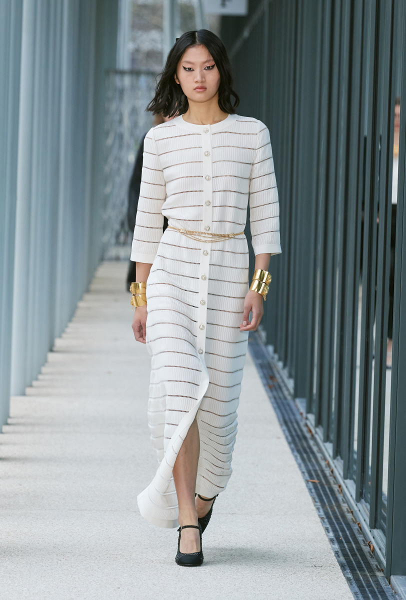 Virginie Viard Ties One on for Chanel Métiers d'Art 2022