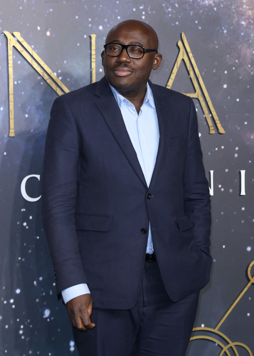 Editor-In-Chief of British Vogue Edward Enninful attends the "Eternals" UK Premiere 