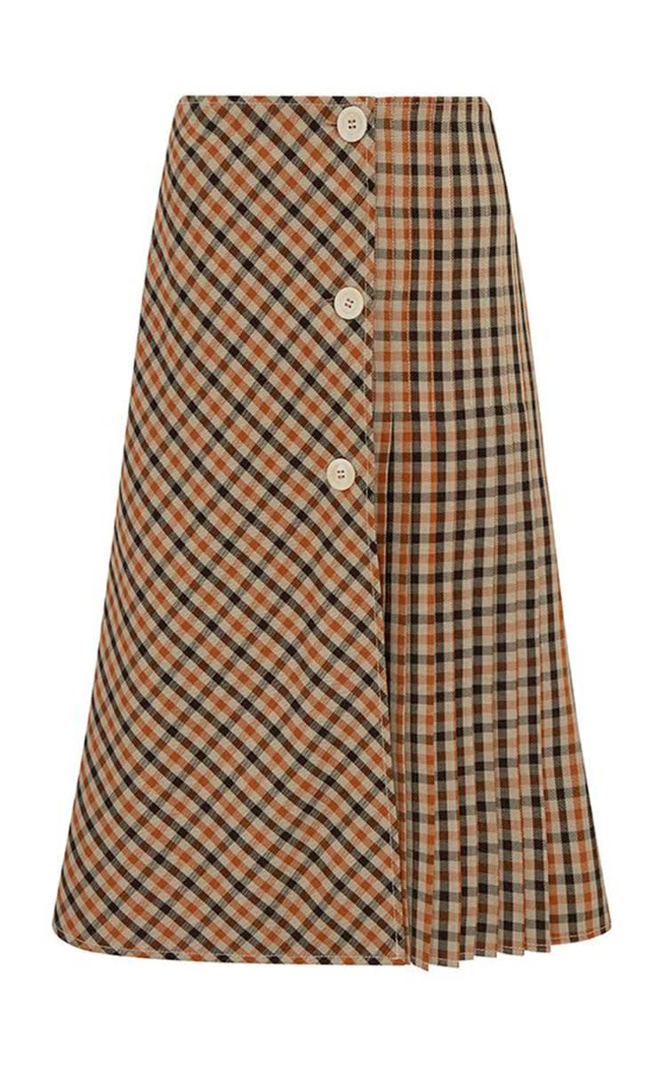 Great Outfits in Fashion History: Sofia Coppola in Plaid at the "Virgin Suicides" Premiere