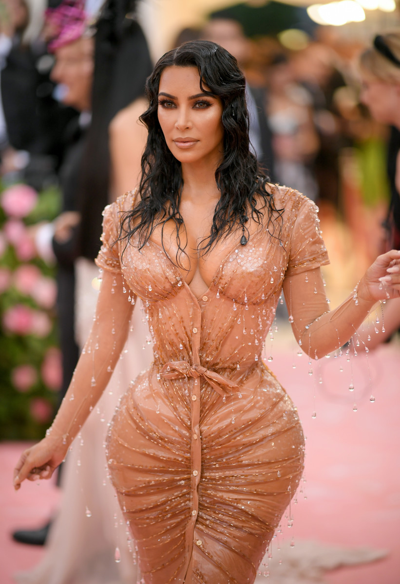 Kim Kardashian West attends The 2019 Met Gala Celebrating Camp Notes on Fashion at Metropolitan Museum of Art on May 06, 2019