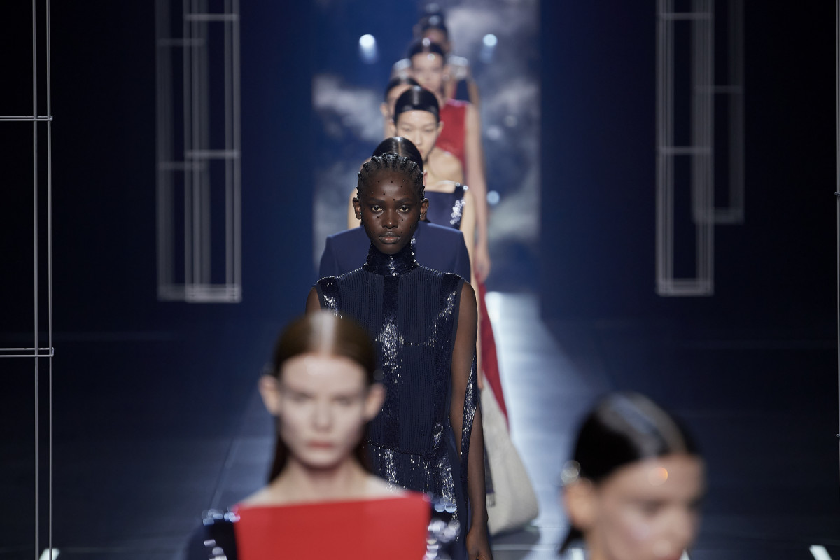 Fendi Haute Couture Spring 2022. 