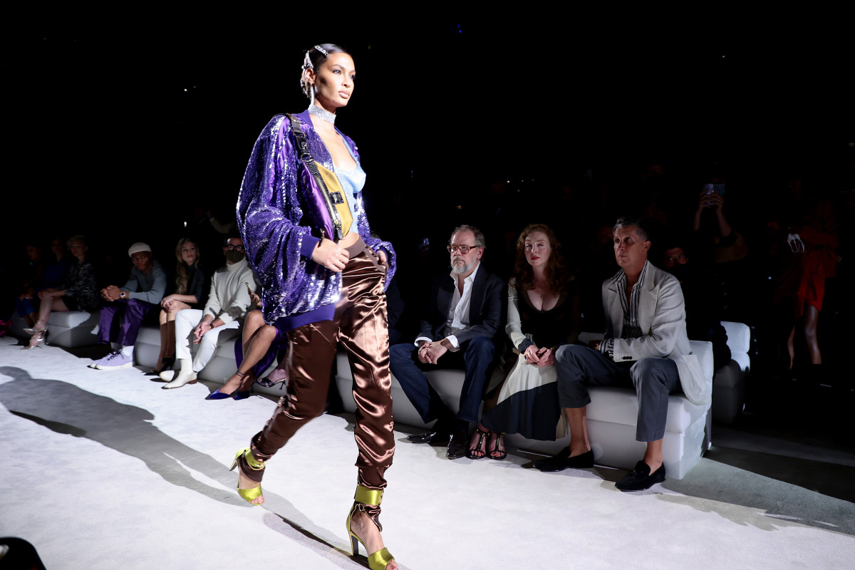 Joan Smalls, who's signed to IMG Models, launched #ChangeFashion with IMG and Color of Change in 2021.