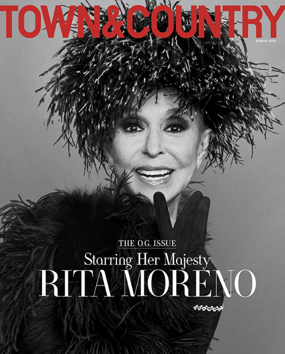 Rita Moreno for Town & Country.