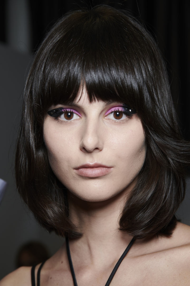 A beauty look from Emporio Armani Fall 2022. 
