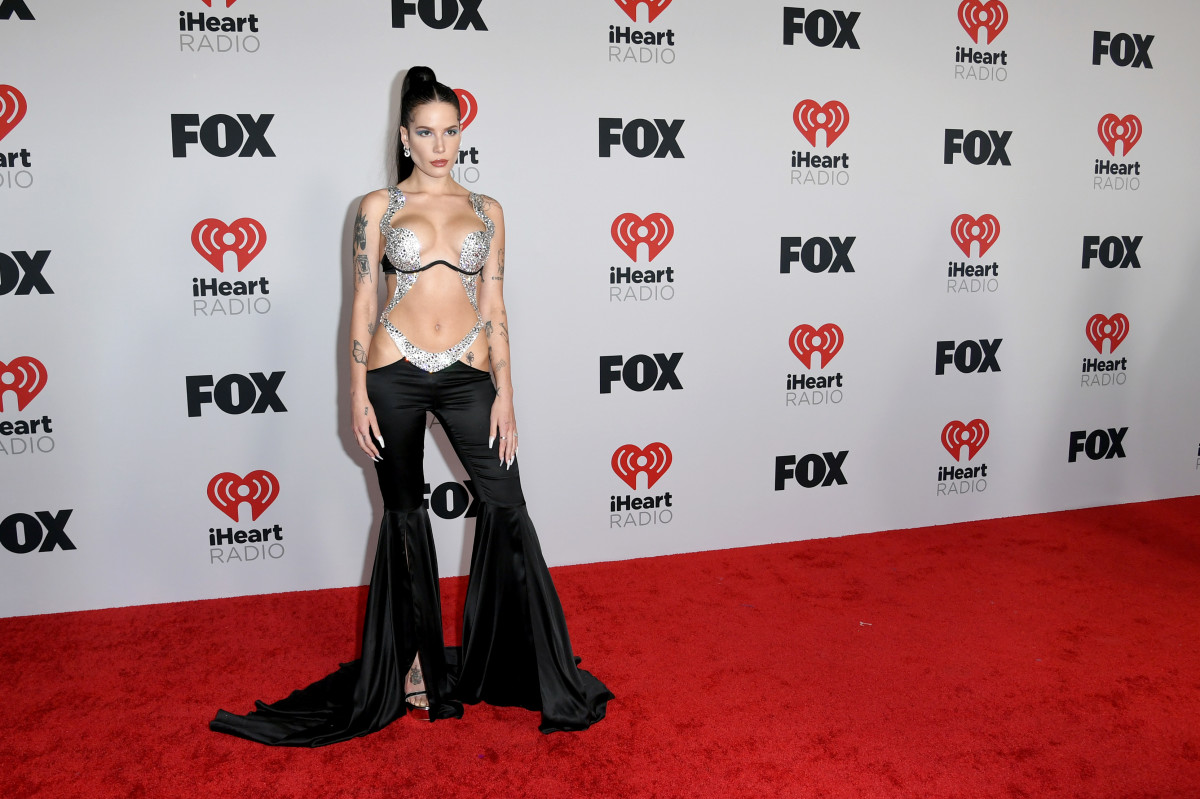 Halsey at the 2022 iHeartRadio Music Awards
