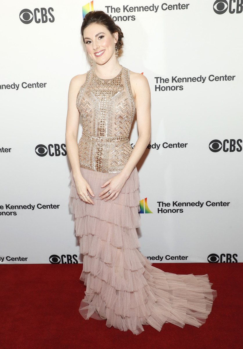 Peck in J. Mendel at the Kennedy Center Honors in 2021.