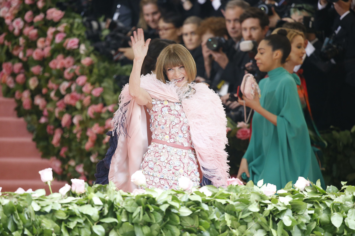 Anna Wintour attends The 2019 Met Gala Celebrating Camp Notes on Fashion
