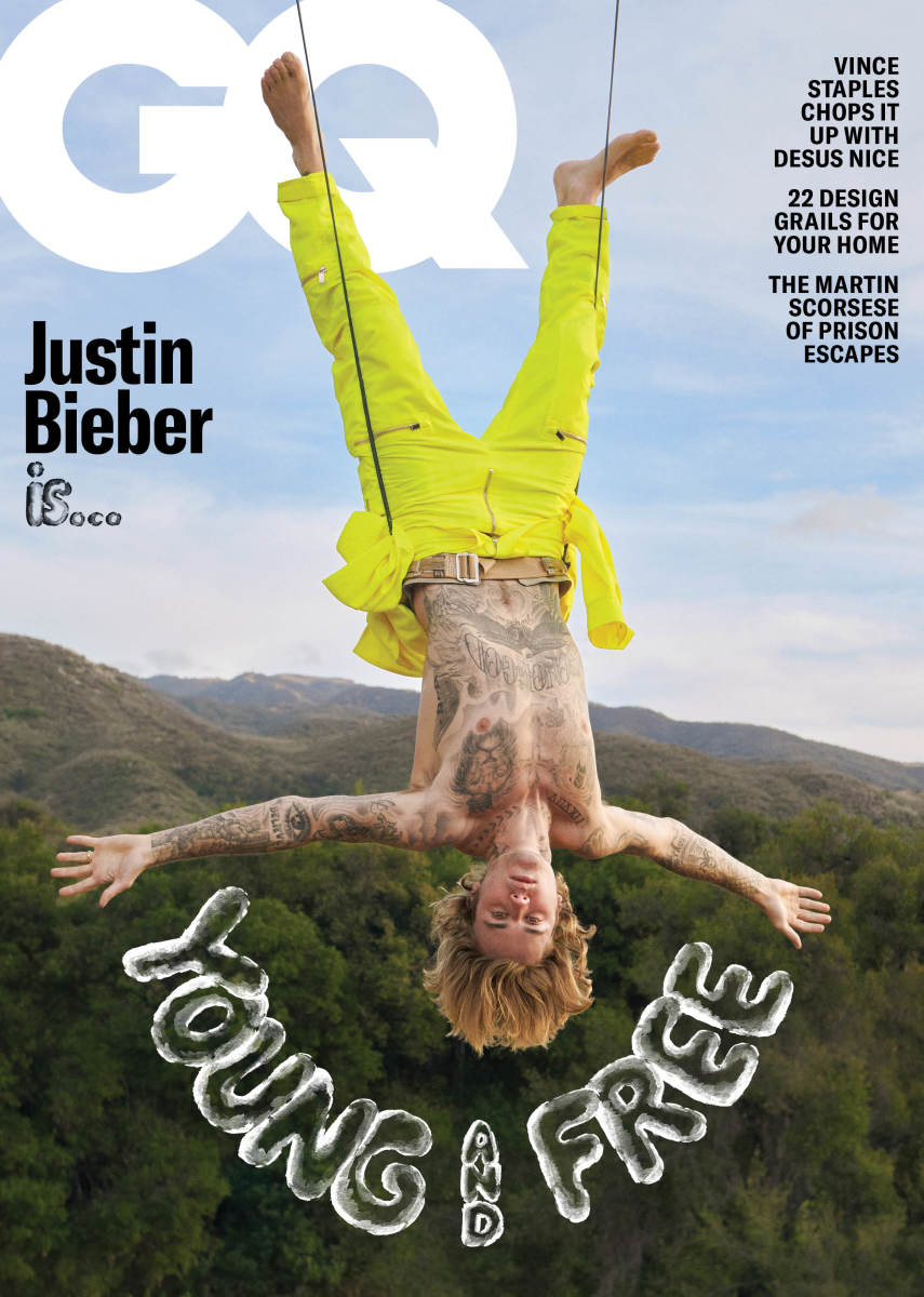GQ May 2021 Cover - Justin Bieber