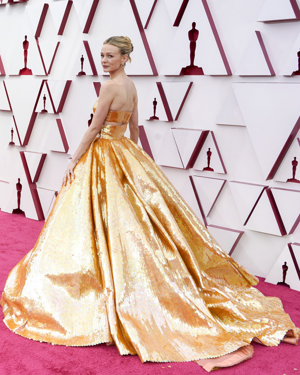 Carey Mulligan attends the 93rd Annual Academy Awards 