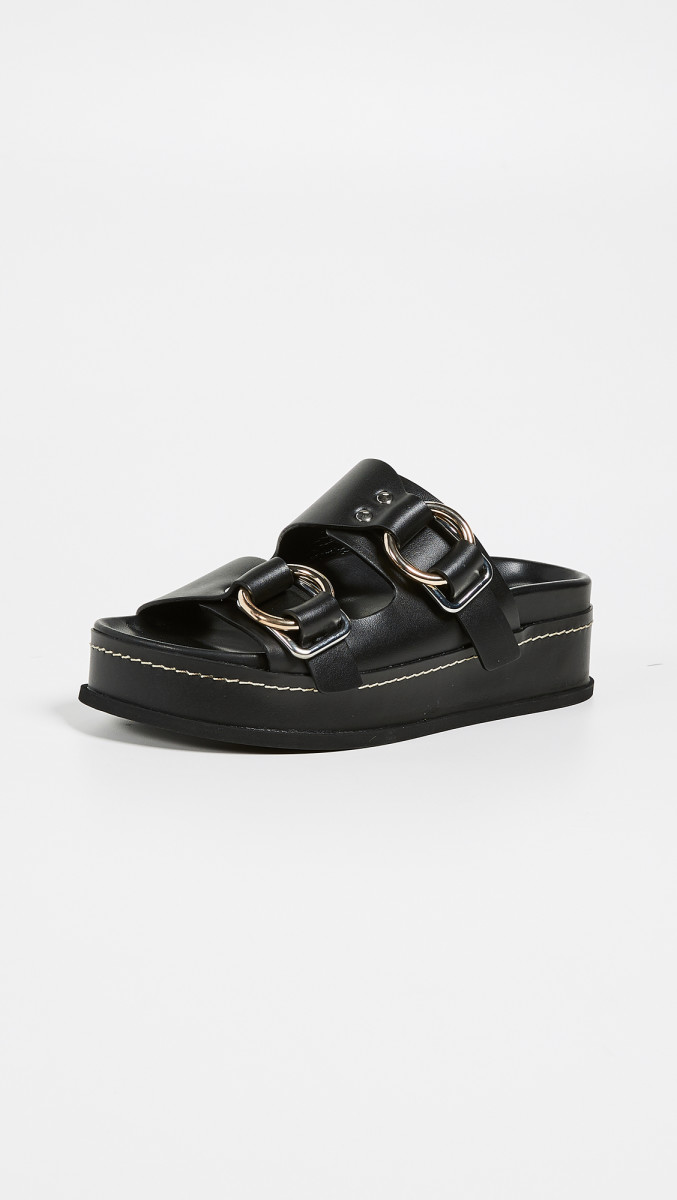 12 Black Platform Sandals That'll Go With All Your Hot Vax Summer 'Fits