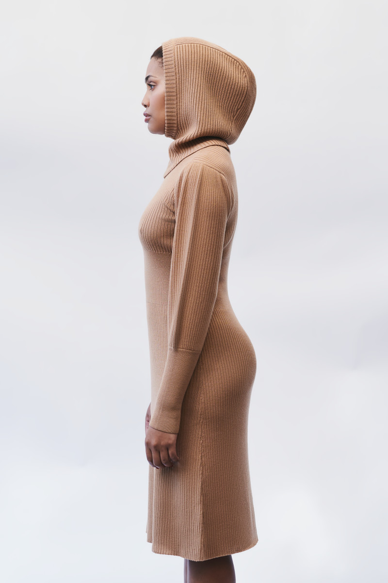 Leyna Bloom Graces Fashion With Her Presence Yet Again, This Time for Victor Glemaud