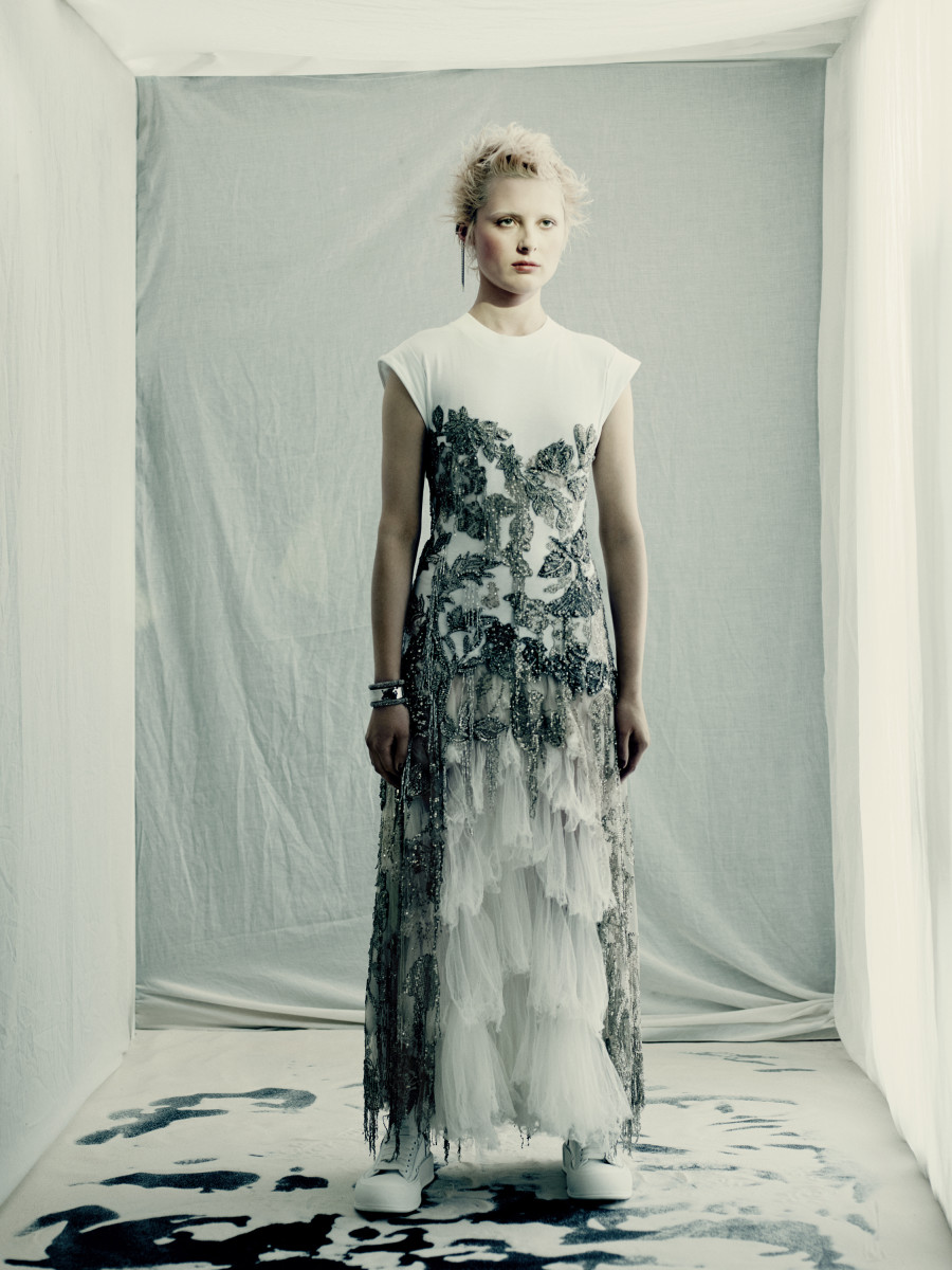 Sarah Burton Looks to Healing (and Anemones) For Alexander McQueen Fall 2021