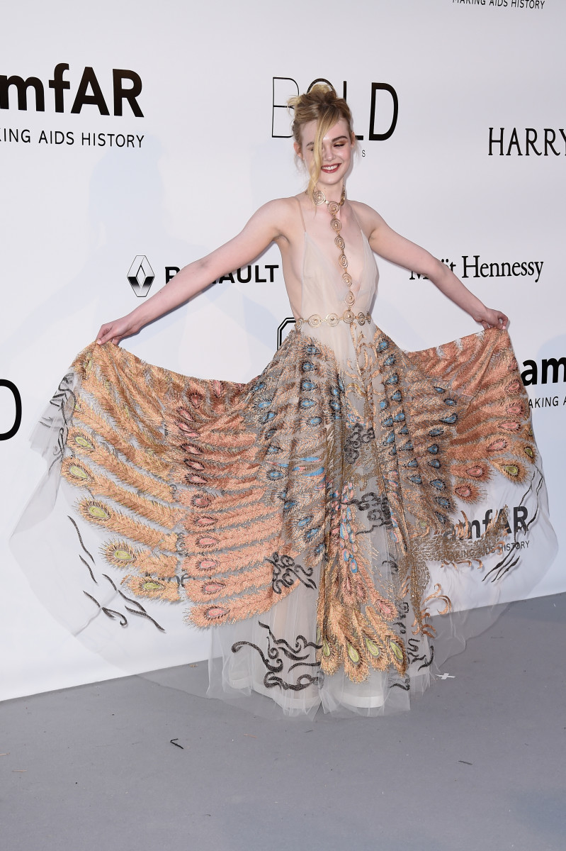 Great Outfits in Fashion History, All Stars Edition: Elle Fanning at Cannes