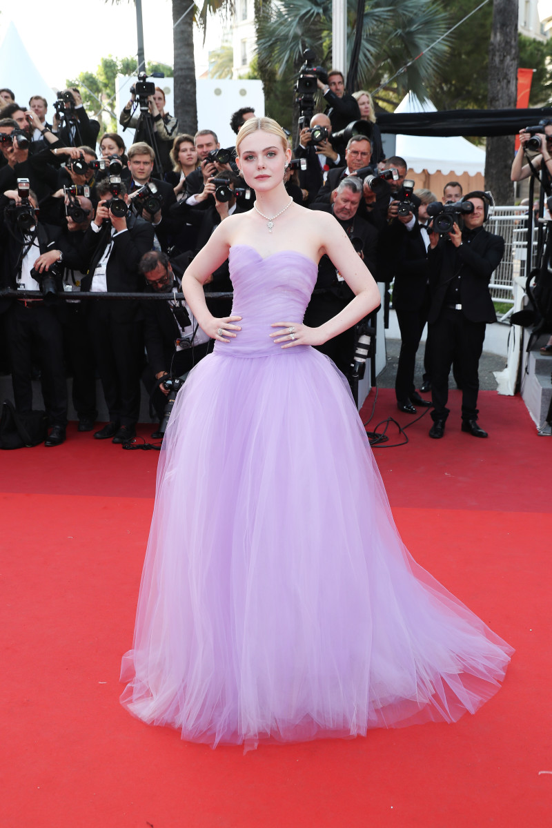 Great Outfits in Fashion History, All Stars Edition: Elle Fanning at Cannes