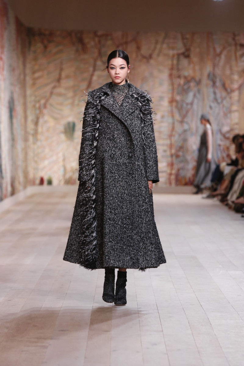 Dior Celebrates the Return of In-Person Shows With an Extremely Tactile Couture Collection