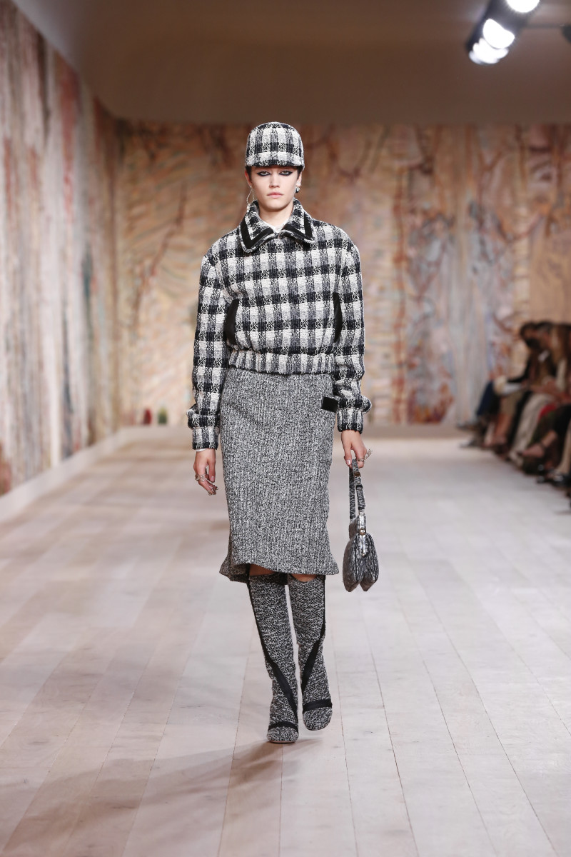 Dior Celebrates the Return of In-Person Shows With an Extremely Tactile Couture Collection