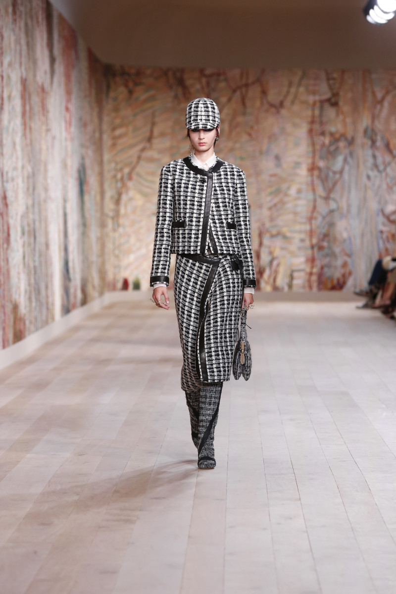 Dior Celebrates the Return of In-Person Shows With an Extremely Tactile Couture Collection