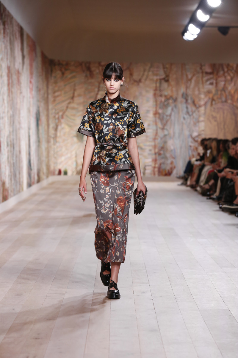 Dior Celebrates the Return of In-Person Shows With an Extremely Tactile Couture Collection