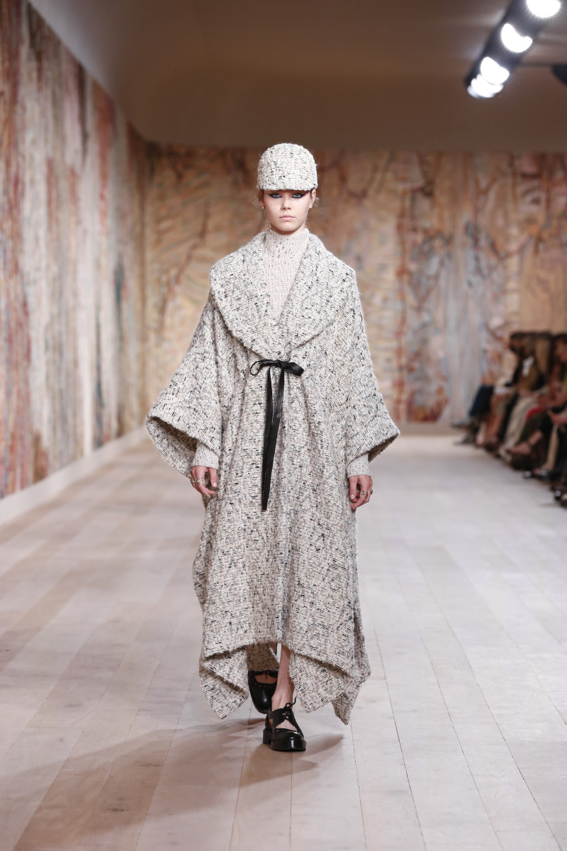 Dior Celebrates the Return of In-Person Shows With an Extremely Tactile Couture Collection