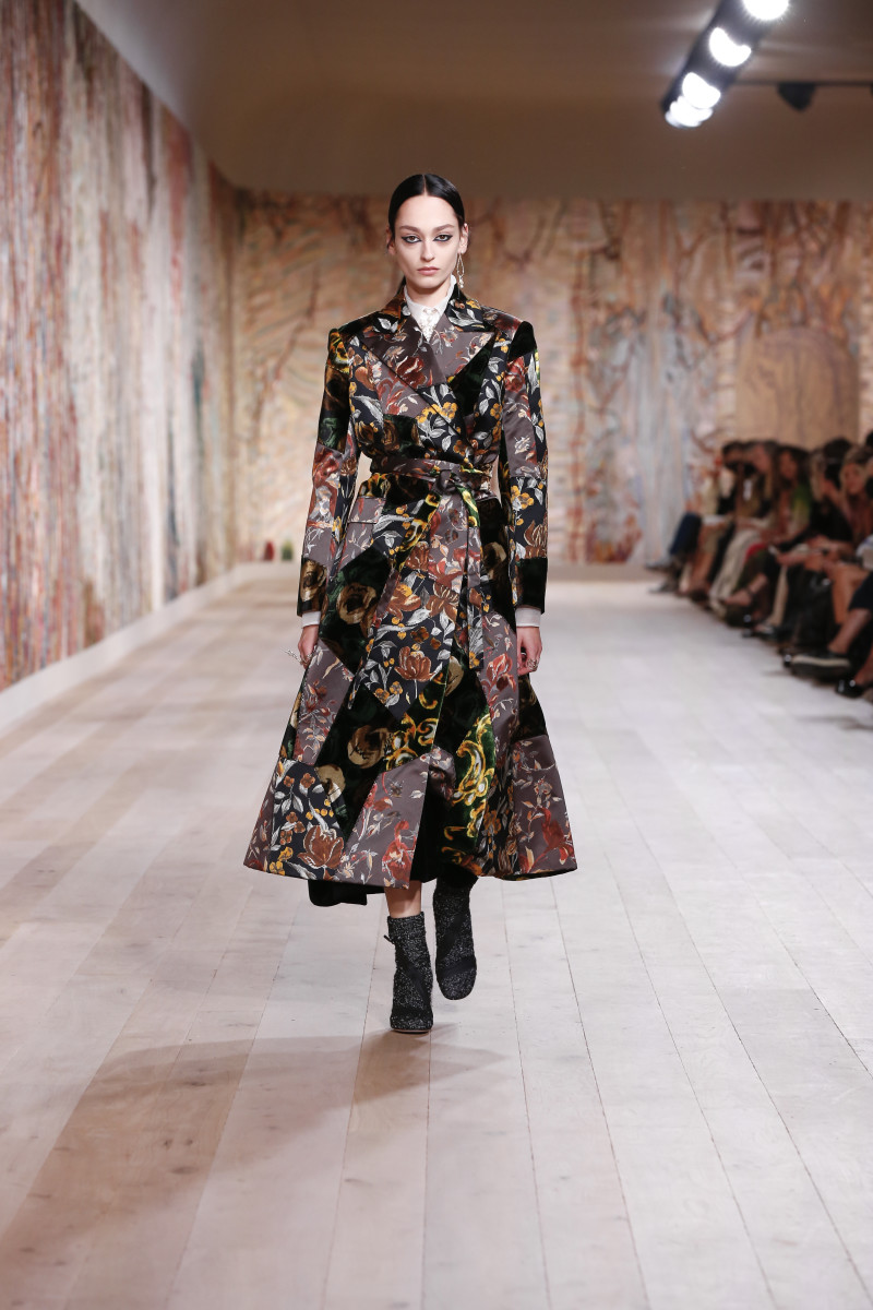 Dior Celebrates the Return of In-Person Shows With an Extremely Tactile Couture Collection