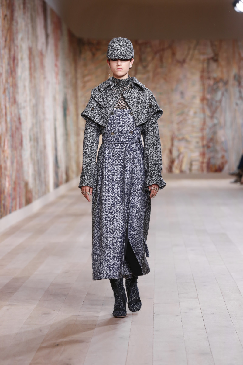 Dior Celebrates the Return of In-Person Shows With an Extremely Tactile Couture Collection