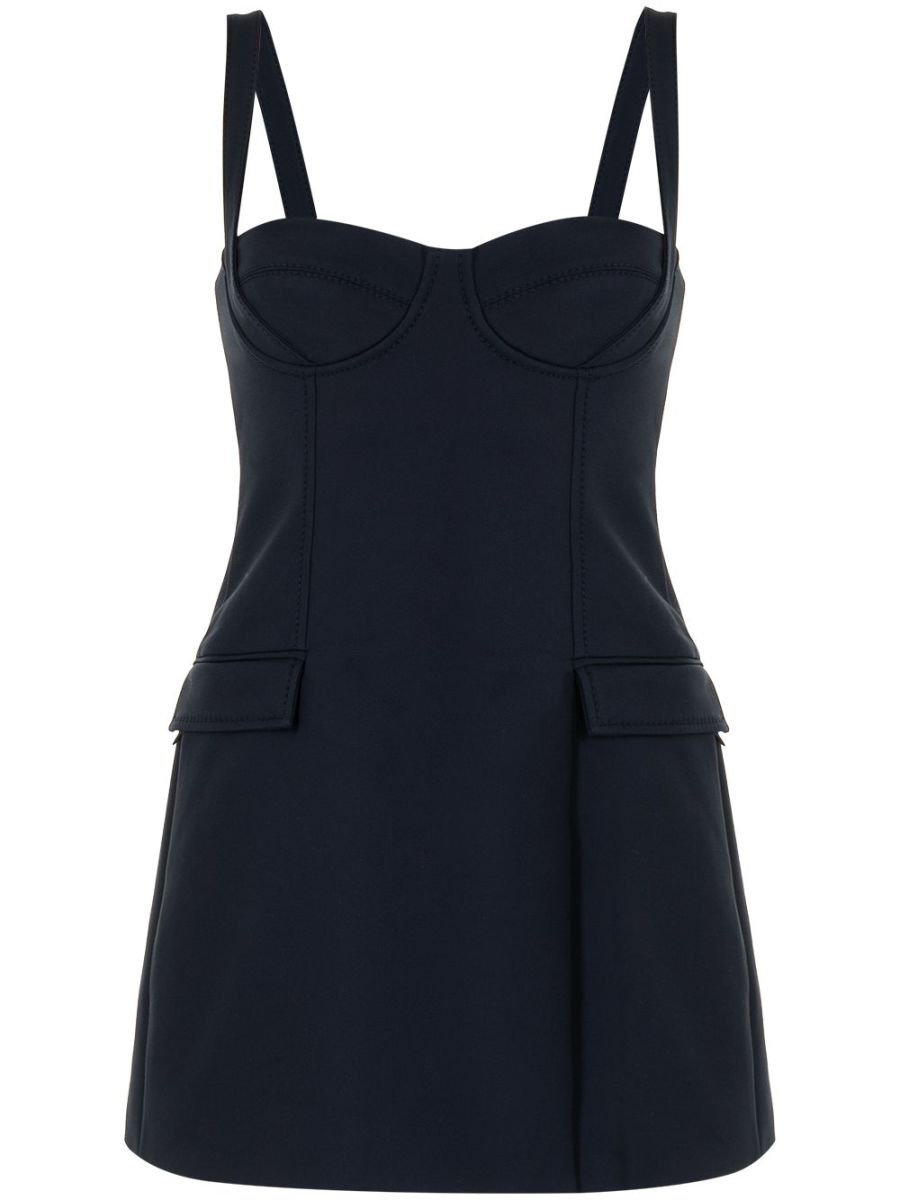 Great Outfits in Fashion History: Victoria Beckham in a Bustier Mini Dress