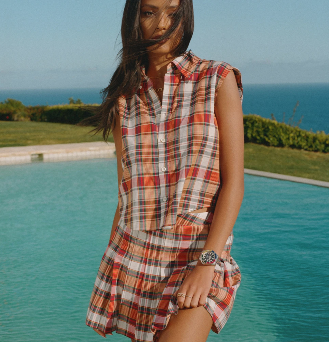 Is It Too Early to Call It the Year of the Pleated Mini Skirt?