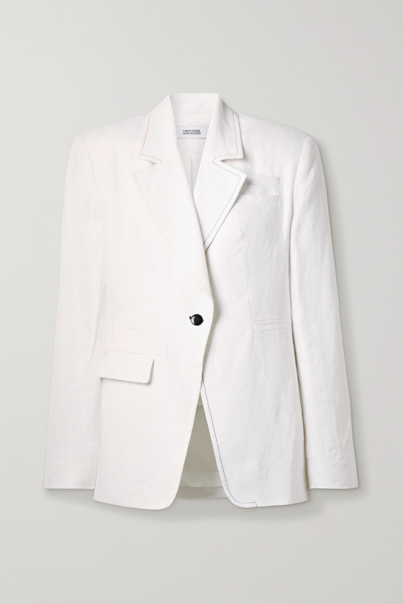 Great Outfits in Fashion History: Felicity Jones in a Schiaparelli Suit