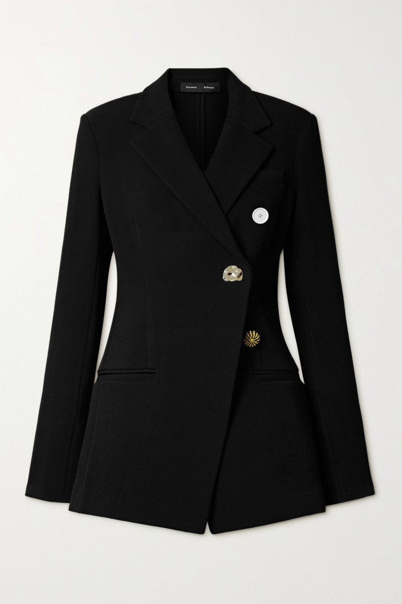 Great Outfits in Fashion History: Felicity Jones in a Schiaparelli Suit
