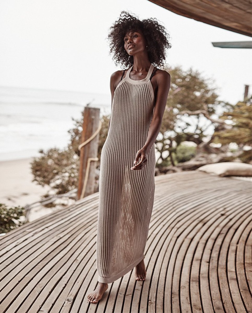 Great Outfits in Fashion History: Indya Moore in a Summery Altuzarra Crochet Dress