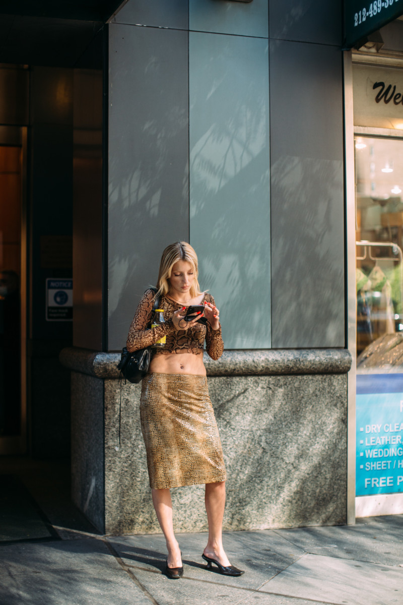 Showgoers Stepped up Their Style in Leather Knee-Highs on Day 2 of New York Fashion Week
