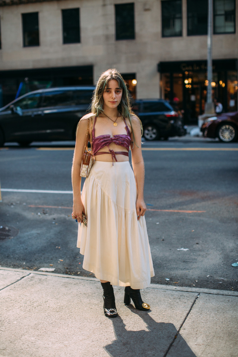Showgoers Stepped up Their Style in Leather Knee-Highs on Day 2 of New York Fashion Week
