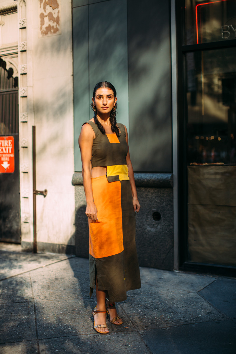 Showgoers Stepped up Their Style in Leather Knee-Highs on Day 2 of New York Fashion Week