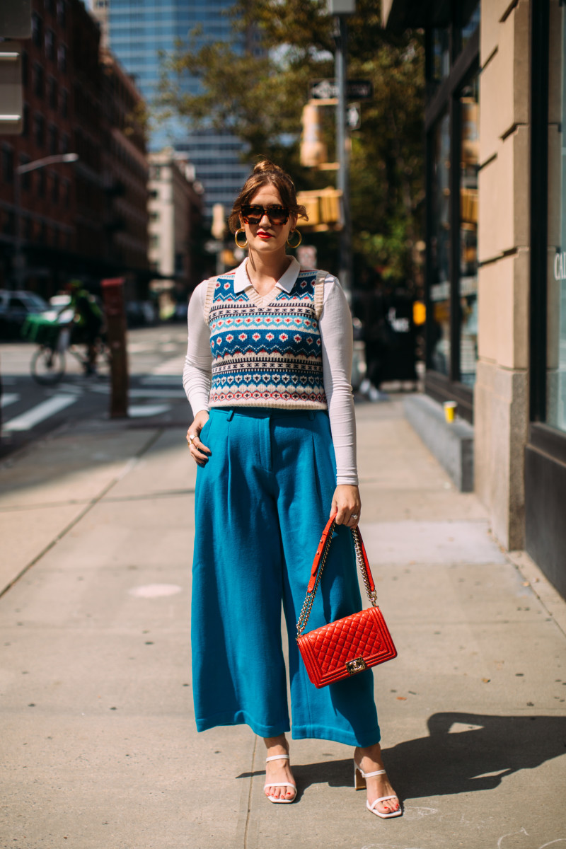 Showgoers Stepped up Their Style in Leather Knee-Highs on Day 2 of New York Fashion Week