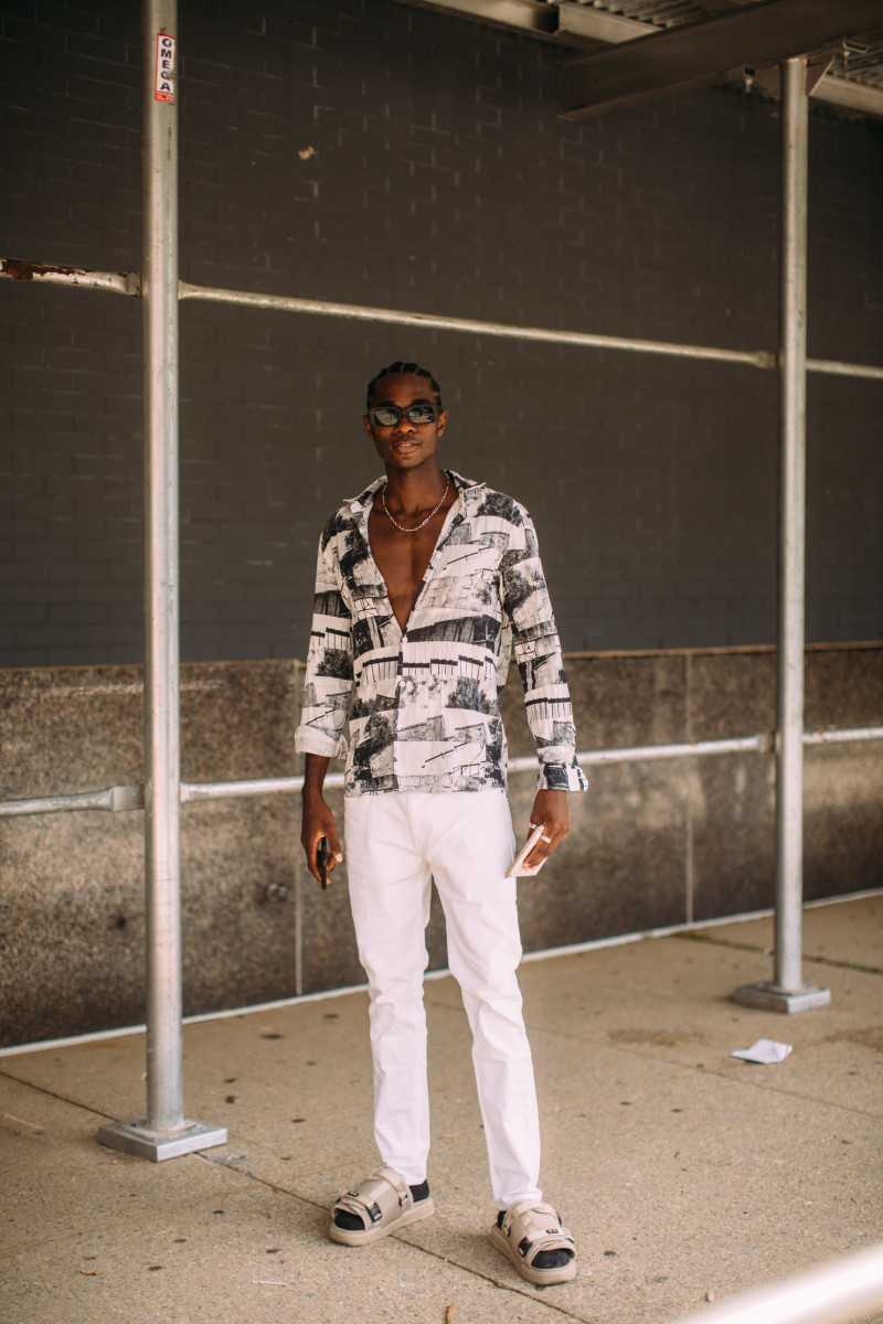 Showgoers Stepped up Their Style in Leather Knee-Highs on Day 2 of New York Fashion Week