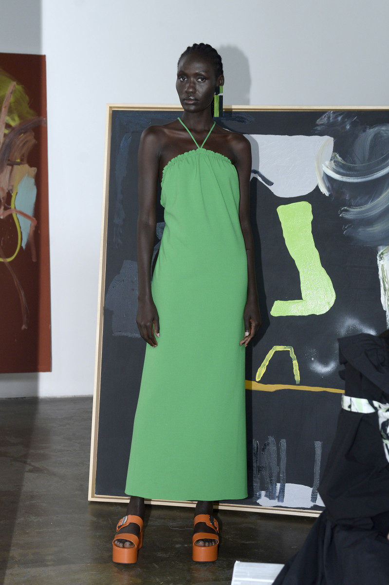New York Designers Are Seeing Kelly Green for Spring 2022